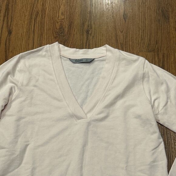 Tasc Performance Shirt Womens Small Organic Cotton Bamboo Stretch Peach Tunic - Picture 4 of 5